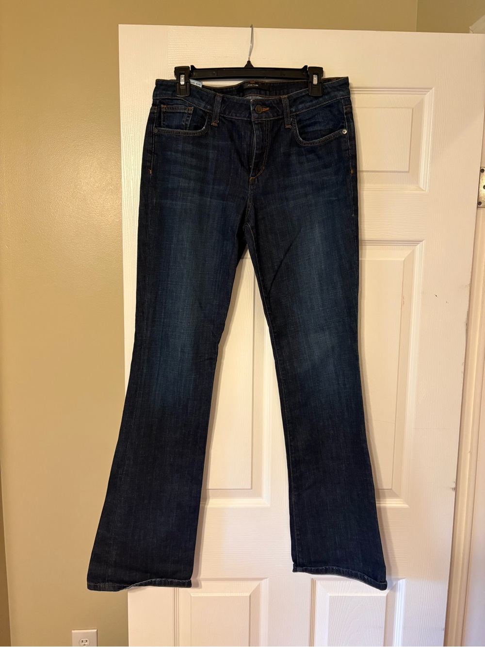 Joe’s Jeans Size 29 Bootcut Dark Wash Stretch Denim Flare Leg Designer
